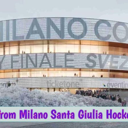 Mini Loft Fabrique - Milano Santa Giulia Hockey Arena Apartment Luaran gambar
